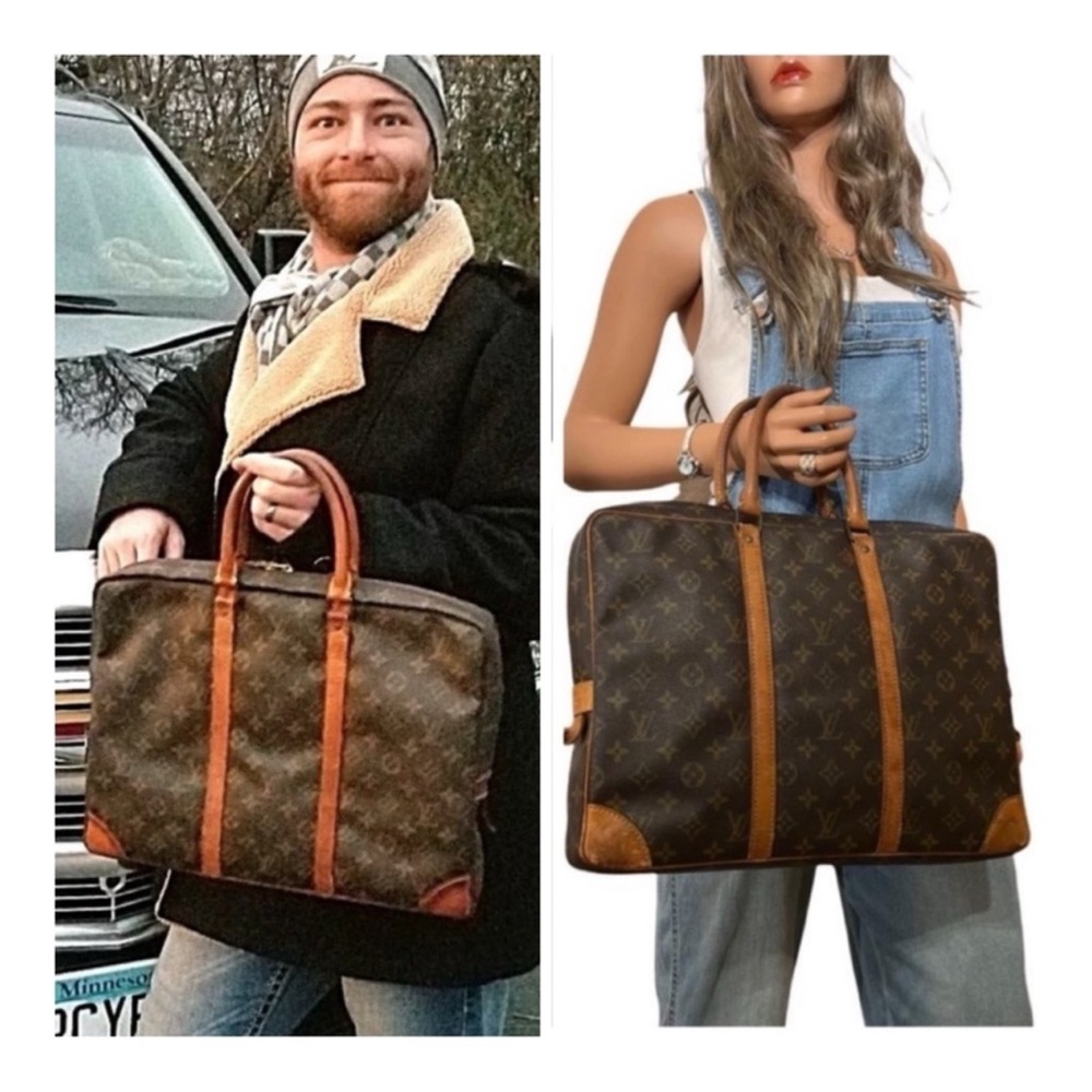 💚SOLD💚LOUIS VUITTON PORTE DOCUMENTS VOYAGE - Picture 14 of 15